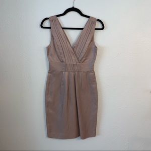 Banana Republic 0 Linen Blush Cocktail Dress